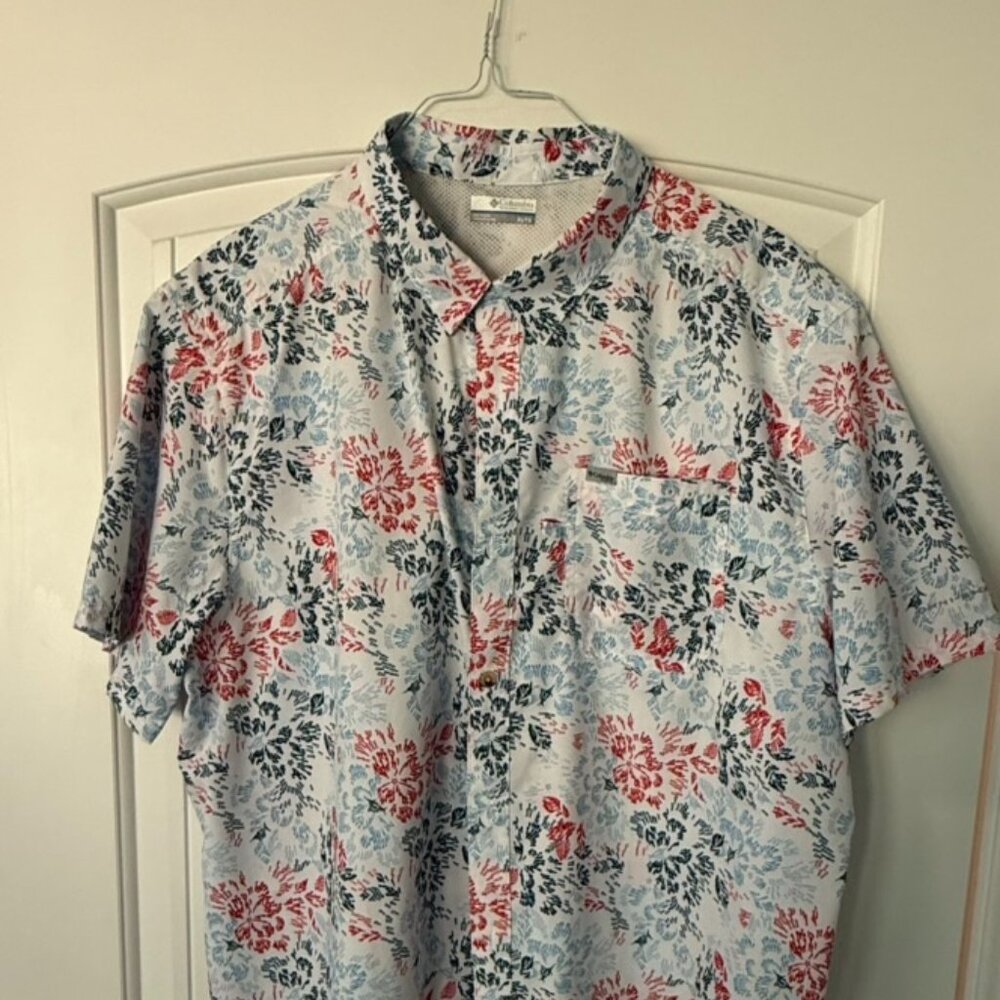 Columbia - XL - Firework - Button Down